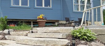 Beautiful Lake Frontage house, handicap friendly, on Long Lake, Dundee Wisconsin