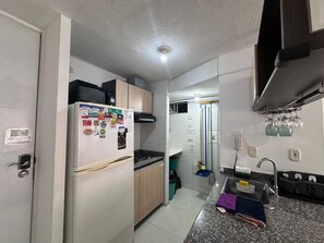 Private kitchen - Central Apartment in the beutiful City. (Zapatoca)