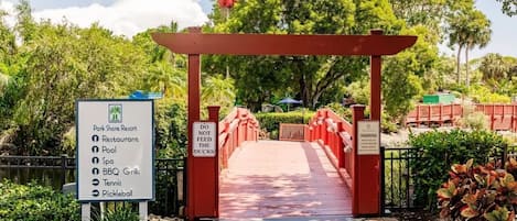 Overnattingsstedets uteområder