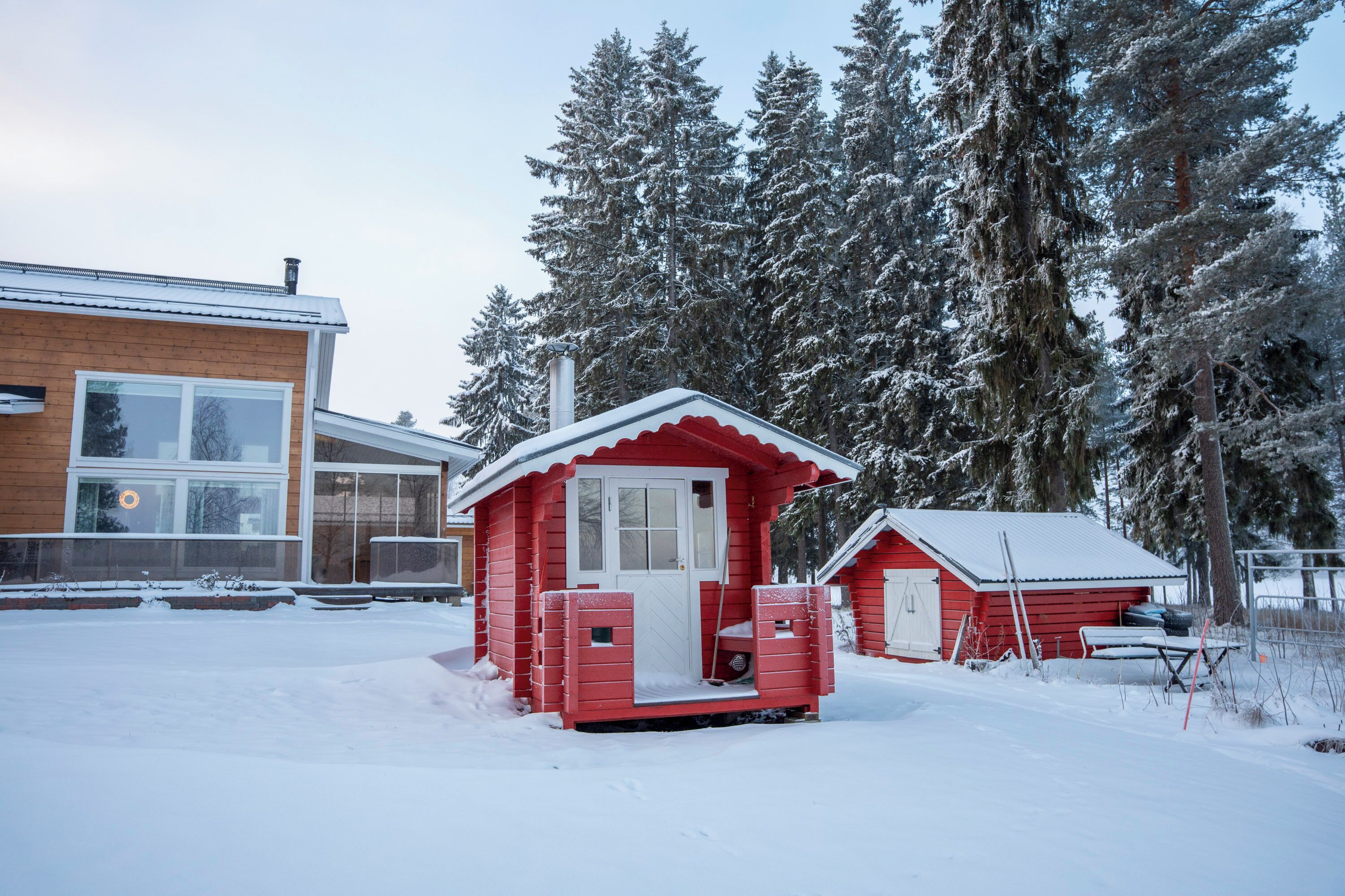 Superior-talo, 3 makuuhuonetta, järvinäköala, järven rannalla | Ulkopuoli