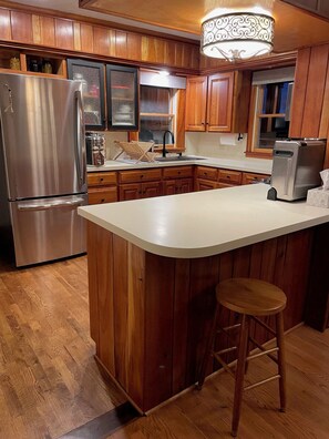 Mikrovågsugn, ugn och spishäll