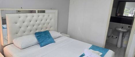 Classic Double Room, City View | Iron/ironing board, free WiFi, bed sheets