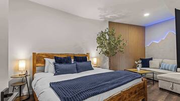 2 slaapkamers, een strijkplank/strijkijzer, reisbedje, wifi