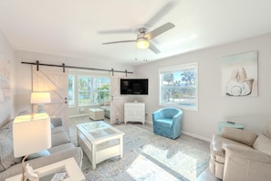 House, Multiple Beds (Blue Pearl Manor) | Living area - Blue Pearl Manor (Fort Myers Beach)