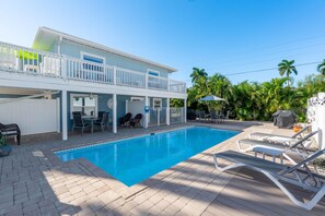House, Multiple Beds (Blue Pearl Manor) | Pool | A heated pool - Blue Pearl Manor (Fort Myers Beach)