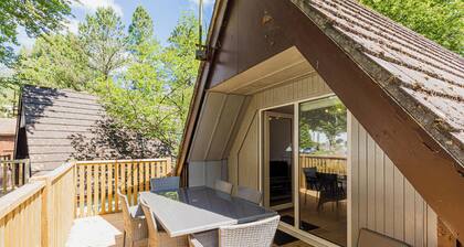 Lovely Cornish pool access lodge at Honicombe Holiday Village