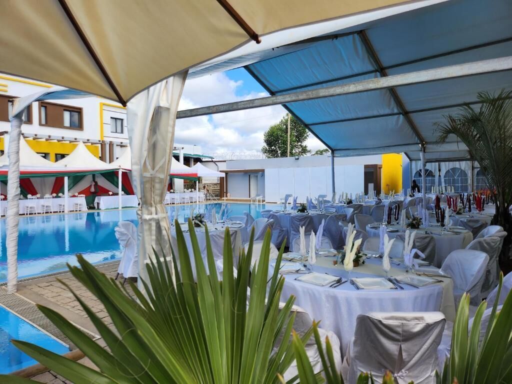 야외 연회 공간