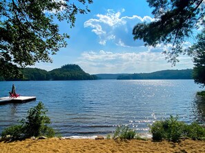 On the beach - Family-Ready Waterfront, Beach, Canoes Kayaks, Dog OK (Algonquin Highlands)