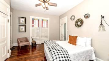 2 dormitorios, tabla de planchar con plancha, wifi y ropa de cama