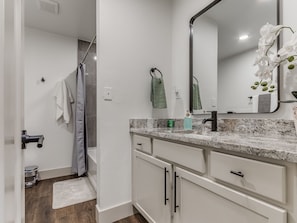 Towels, soap, toilet paper