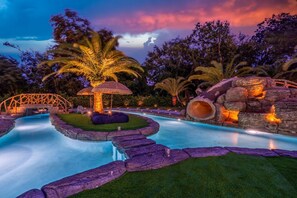 Outdoor pool - One and Only Lazy River Pool Villa (North Miami)