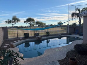 Alberca al aire libre 