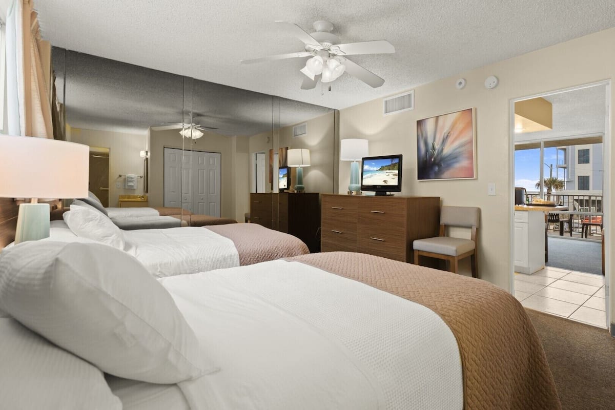 Blackout drapes, iron/ironing board, free WiFi, bed sheets