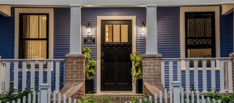 The Bluebonnet Bungalow located near downtown Brenham, Texas