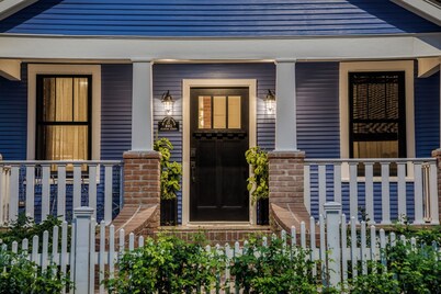 The Bluebonnet Bungalow located near downtown Brenham, Texas