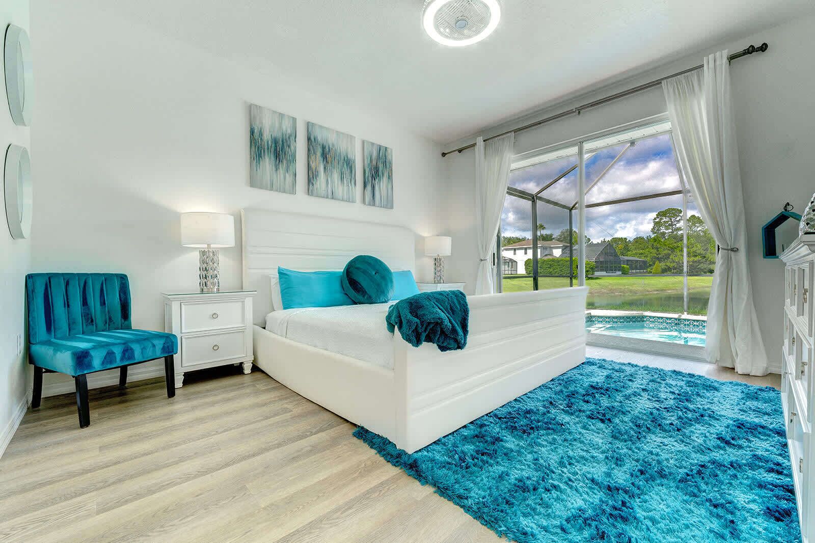 4 soveværelser, skrivebord, strygejern/strygebræt, Wi-Fi