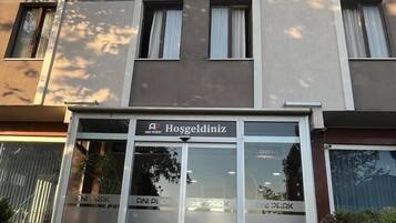 Façade de l’hébergement