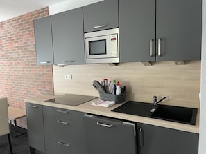 Fridge, microwave, oven, dishwasher - 80m from resort center, 2nd floor, view ski slopes, swimming pool, balcony, tv, ski locker, 61m² (Eaux-Bonnes)