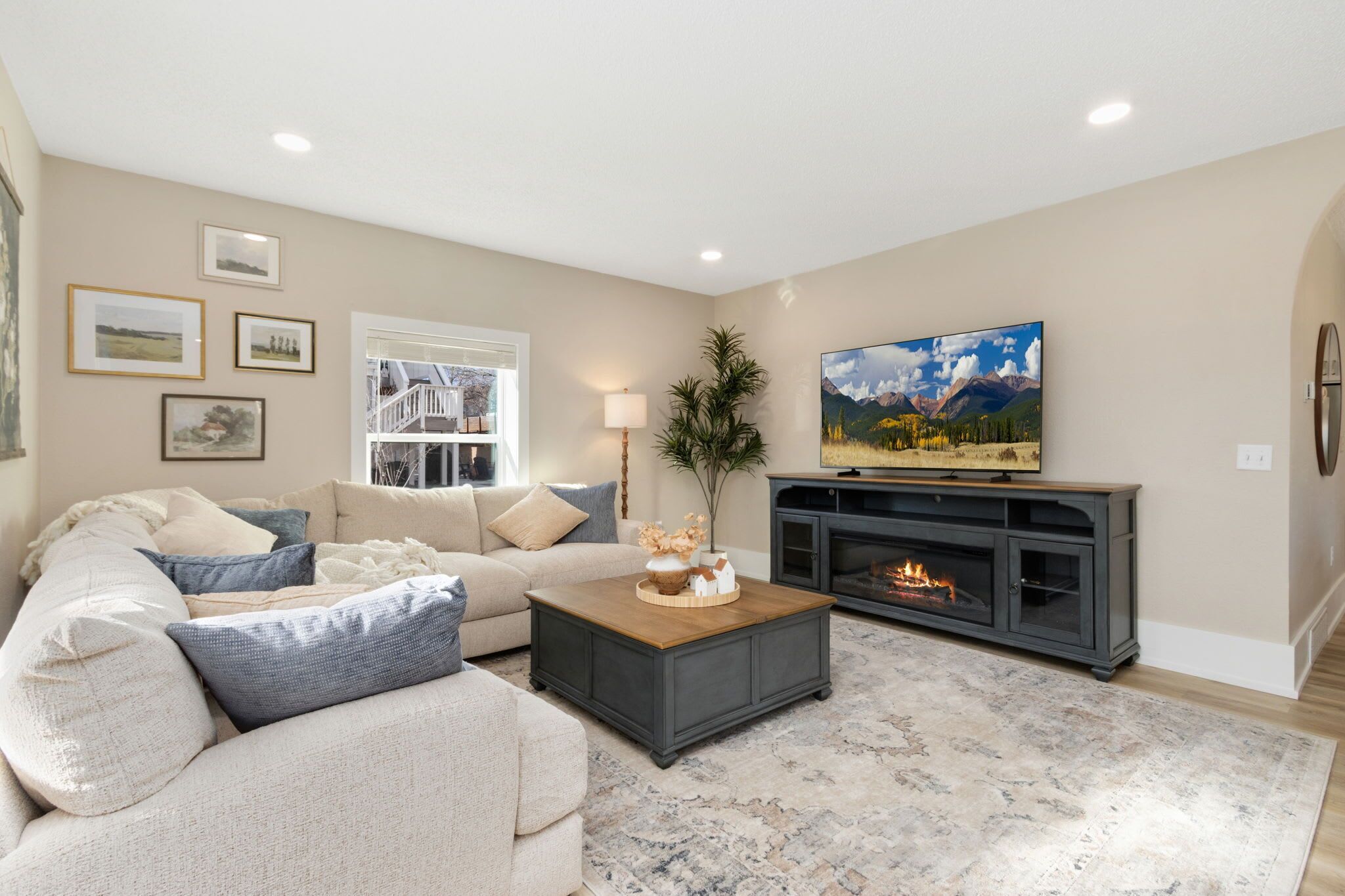 Área de sala de estar