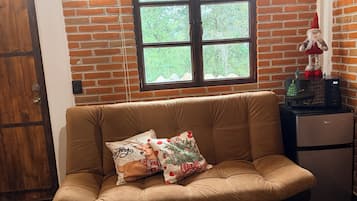 Romantisk rom, hageutsikt | Utsikt fra rommet