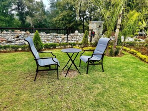 Chambre Romantique, vue jardin | Terrasse/Patio