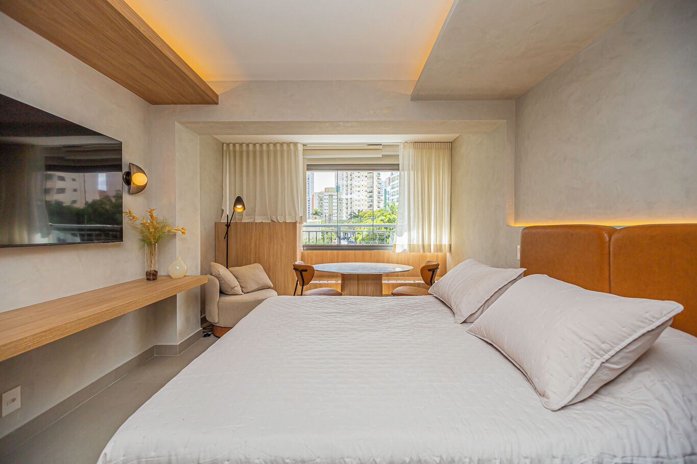 1 quarto, Wi-Fi de cortesia, roupa de cama