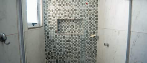 Shower, towels