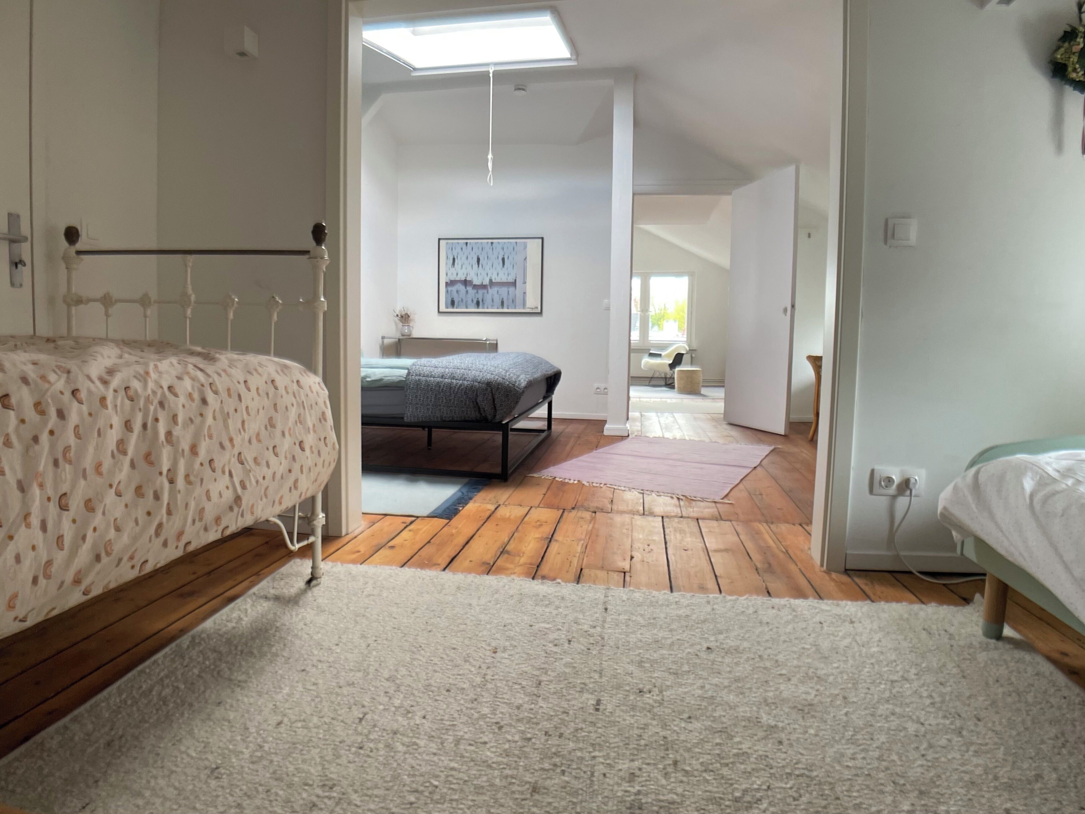2 Schlafzimmer, Bügeleisen/Bügelbrett, kostenloses WLAN, Bettwäsche
