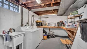 Een douche, een haardroger