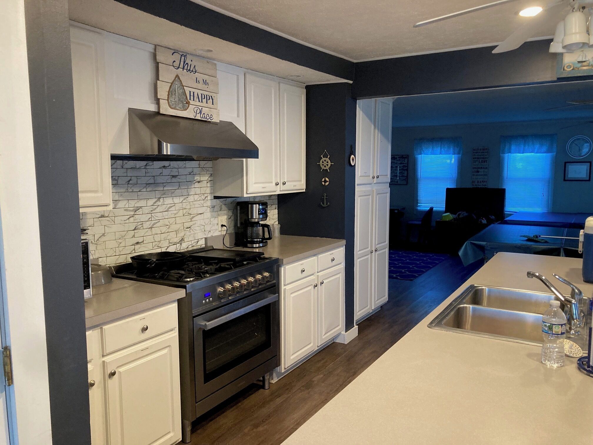 Microwave, oven, stovetop