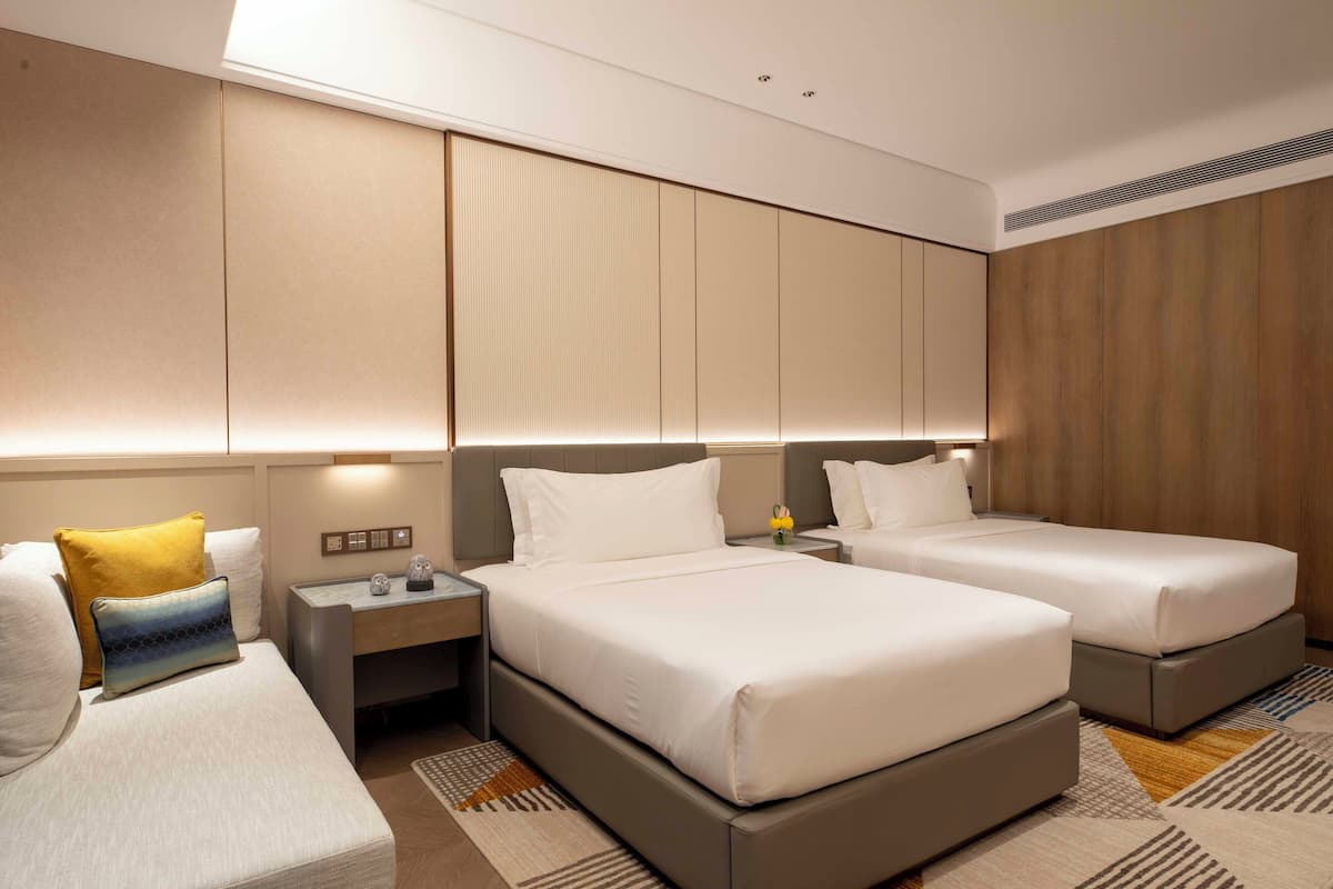 Minibar, in-room safe, blackout drapes, iron/ironing board