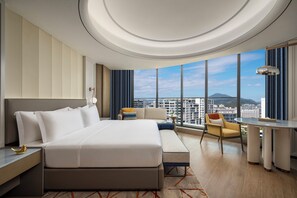 Deluxe suite, 1 slaapkamer | Uitzicht op de tuin