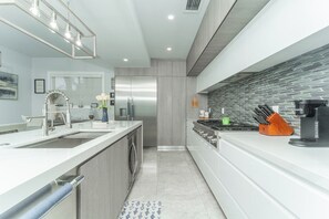Private kitchen - ISLAND DREAM- Fantastic 5-bedroom house with dockage in peaceful Islamorada. (Islamorada)