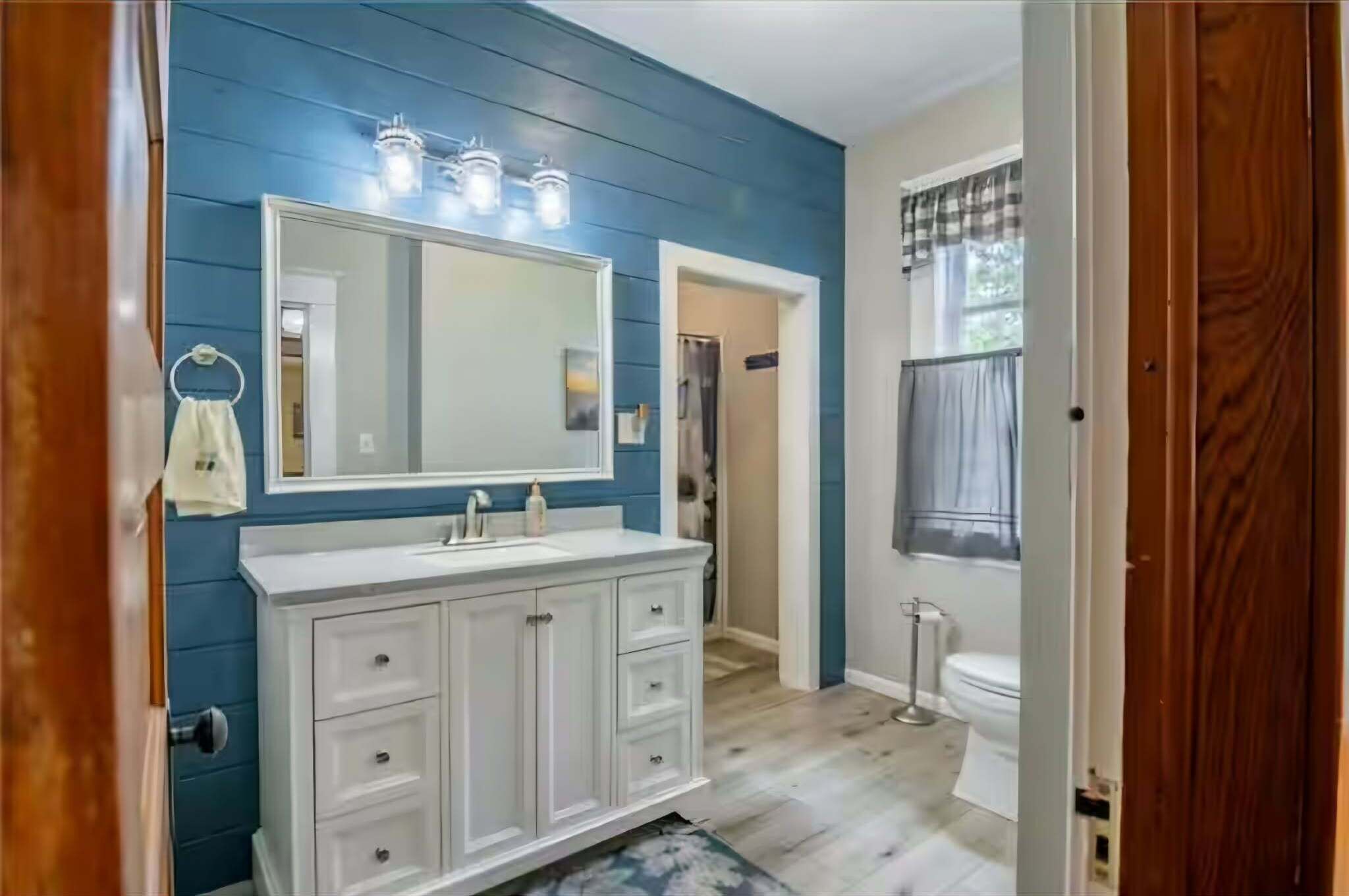 Towels, soap, toilet paper