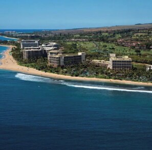 On the beach -  Marriott Maui Ocean Club  Molokai, Maui & Lanai Towers-One Bedroom Ocean View (Lahaina)