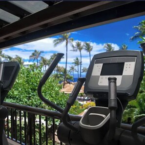 Fitness facility - Marriott Maui Ocean Club Molokai, Maui & Lanai Towers-One Bedroom Ocean View (Lahaina)