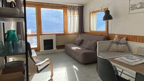 Living area - Studio at the foot of the slopes - La Mongie (Bagnères-de-Bigorre)