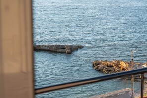 View from property - SEA GEM APARTMETS steps from the sand (Chania)
