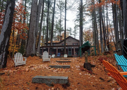 Classic Squam Lake Waterfront Home with Amazing Porch