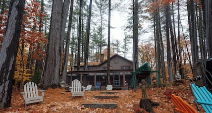 Classic Squam Lake Waterfront Home with Amazing Porch