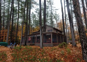Exterior - Classic Squam Lake Waterfront Home with Amazing Porch (Holderness)