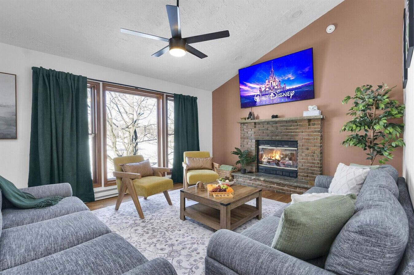 TV, table tennis, stereo, offices