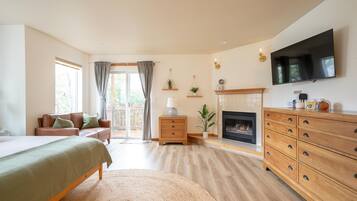 3 soverom, strykejern/-brett, reiseseng for barn og wi-fi (inkludert)