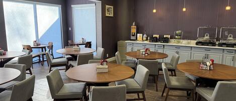 Free daily full breakfast