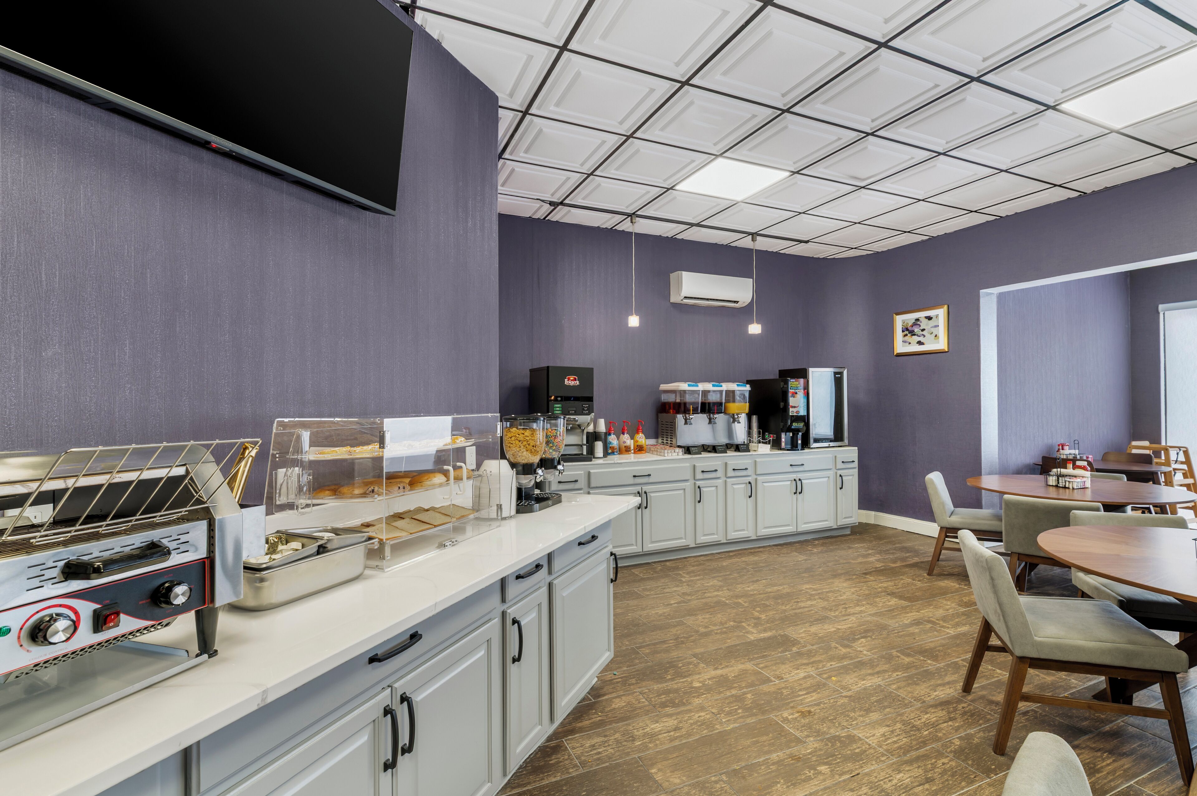 Free daily full breakfast