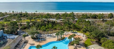 Una piscina climatizada