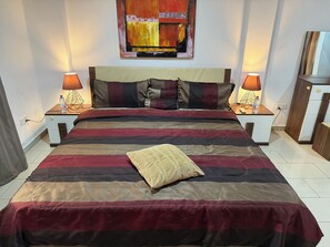 Appartamento Deluxe, 1 camera da letto | Ferro/asse da stiro, Wi-Fi gratuito