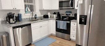 Coastal Calm at Westbury-Stylish New Townhome Near Beaches and Casinos