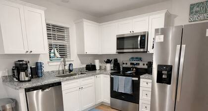 Coastal Calm at Westbury-Stylish New Townhome Near Beaches and Casinos