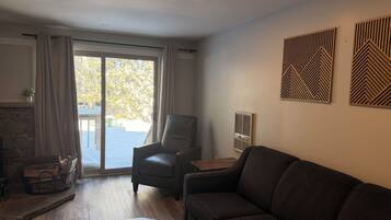 TV connectée, cheminée